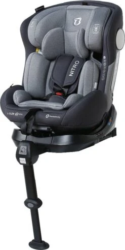 Autostoel Titanium Baby Nitro I-Size 360° 0-1-2-3 Isofix Rotation Grey -Lionelo Winkel 602x1200