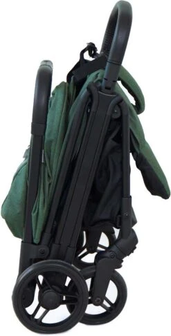 Prénatal Compact Buggy – Kinderwagen Met Boodschappenmand En Zonneklep - Traploos Verstelbare Wandelwagen – Inklapbaar Met 1 Hand - Plooibuggy Groen -Lionelo Winkel 610x1200