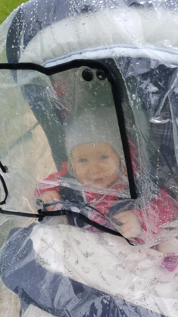 Playshoes - Regenhoes Voor Duo-buggy - Transparant - Maat Onesize 2 Playshoes - Regenhoes Voor Duo-buggy - Transparant - Maat Onesize - Afbeelding 2