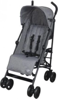 Ding GoGo Buggy - Grijs - Multi Standen Buggy - Incl. Boodschappenmandje En Zonnekap -Lionelo Winkel 710x1200