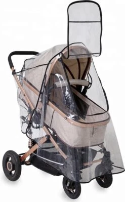 Achilles Universele Regenhoes Kinderwagen (2023 Model)– Buggy Hoes Universeel – Tegen Regen & Miezer -Lionelo Winkel 743x1200