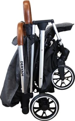 Deryan Rolo Luxe Lichtgewicht Buggy - Grijs -Lionelo Winkel 750x1200 2