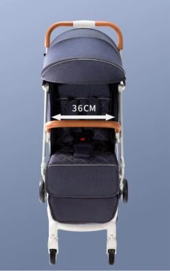 WOOSH New Buggy - Antraciet - One Hand Folding - 3 Slaapstanden - Wandelwagen Tot 25 Kg - Gratis Extra's -Lionelo Winkel 754x1200 3