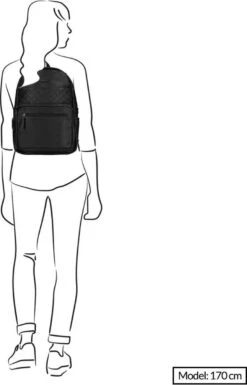 Kidzroom Popular Luiertas Rugzak - Zwart‎‎ - Verschoonmatje - Flessenhouder -Lionelo Winkel 769x1200