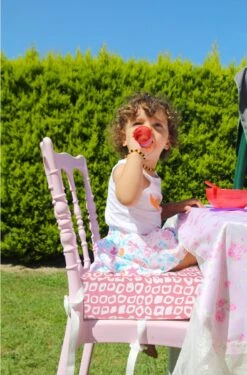 Stoelverhoger Babyjem Booster EasyClean Square Pink -Lionelo Winkel 790x1200 1