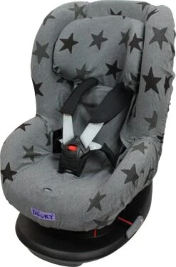 Dooky Seat Cover Groep 1 Autostoel Hoes Grey Star -Lionelo Winkel 793x1200 8
