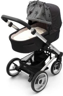 Dooky Universal Cover Zonnescherm Kinderwagen - Grey Stars 15 Dooky Universal Cover Zonnescherm Kinderwagen - Grey Stars -Lionelo Winkel 794x1200 4