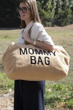 Childhome Mommy Bag Groot - Teddy - Beige -Lionelo Winkel 799x1200 46