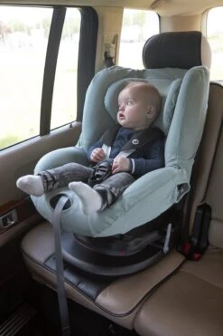 Meyco Autostoelhoes Basic Jersey - Stone Green - Groep 1 -Lionelo Winkel 800x1200 105