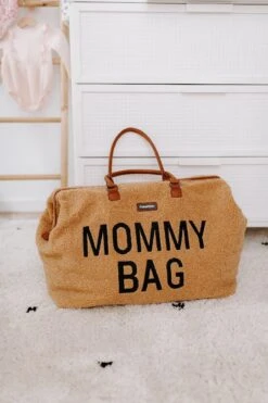 Childhome Mommy Bag Groot - Teddy - Beige -Lionelo Winkel 800x1200 85