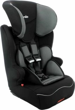 Nania - Racer ISOFIX - Meegroei Autostoel Groep 1 2 3 - Van 9 Tot 36 Kg - Donkergrijs -Lionelo Winkel 823x1200