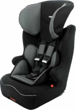 Nania - Racer ISOFIX - Meegroei Autostoel Groep 1 2 3 - Van 9 Tot 36 Kg - Donkergrijs -Lionelo Winkel 830x1200