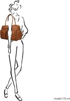 Kidzroom Vision Of Love Luiertas - Bruin - Verschoonmatje - Versteldbare Schouderband -Lionelo Winkel 832x1200 1