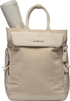 Little Company Luierrugtas - Tulum Rib Ecru -Lionelo Winkel 843x1200 2