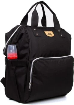 Pochon Baby - Luiertas Zwart - Thermosvakken - Kinderwagen Vriendelijk - Grote Capaciteit - 27,7 Liter -Lionelo Winkel 845x1200 6