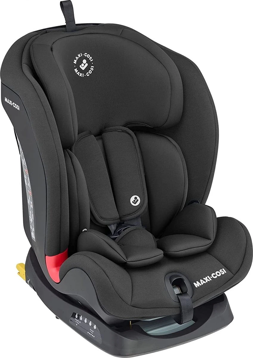 Maxi-Cosi Titan Baby Child Car Seat, Group 1/2/3, ISOFIX, Adjustable And Tilting Car Seat, From 9 Months To 12 Years, 9 To 36 Kg, Basic Black (Black) 1 Maxi-Cosi Titan Baby Child Car Seat, Group 1/2/3, ISOFIX, Adjustable And Tilting Car Seat, From 9 Months To 12 Years, 9 To 36 Kg, Basic Black (Black)