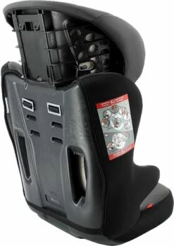 Nania RACER ECO - Meegroei Autostoel Groep 1/2/3 - Van 9 Tot 36 Kg - Zwart Autostoeltje -Lionelo Winkel 851x1200 1