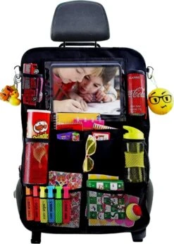 Essential Goods Autostoel Organizer - Incl. IPadhouder - Opbergtas Auto - Car Organizer - 1 Stuk