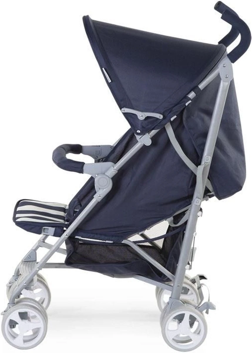 Buggy Childhome Retro Navy/Wit Streep 2 Buggy Childhome Retro Navy/Wit Streep - Afbeelding 2
