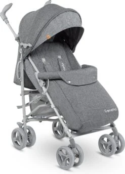 Lionelo Irma - Buggy - Wandelwagen- Lichte 7kg - Tot 15 Kg - Geveerde Wielen - 360° - Tot 5 Jaar - Opbergmand - Verstelbare Handgreep - Snel Inklapsysteem - Compact Formaat -Lionelo Winkel 861x1200 1