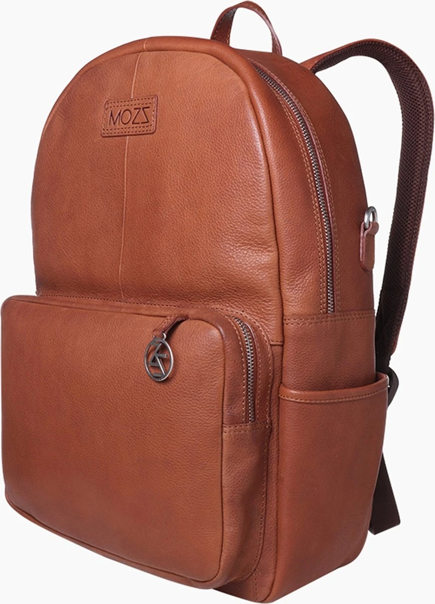 MOZZ Luiertas Rugzak Beautiful Backpack - Cognac 2 MOZZ Luiertas Rugzak Beautiful Backpack - Cognac - Afbeelding 2