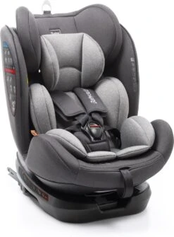 Babyauto Biro D FIX Black/grey Group 0+ 1 2 3 - 0-36 Kg - Isofix -Lionelo Winkel 886x1200