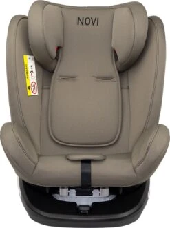 Autostoel Novi Baby® Goliath Premium 0-1-2-3 Isofix Rotation Dark Taupe -Lionelo Winkel 897x1200