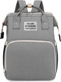 Faseras Multifunctionele Luiertas - Incl. Babybed & Verschoningsmatje - Isolatie - Met USB - 3-in-1 Verzorgingstas - Grijs -Lionelo Winkel 900x1200 17