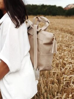 Merkloos Lederen Luiertas Rugzak - Baby Luiertas - Luiertas Verzorgingstas - Buggy Tas - Kindertas - Toilettas Heren - Toilettas Dames - Tas - Baby Verzorgingstas - Baby Bag Rugzak - Handtas - Kinderwagentas - Reistas - Toilettas - Baby - Newborn - Born New -Lionelo Winkel 900x1200 20