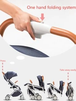 WOOSH New Buggy - Antraciet - One Hand Folding - 3 Slaapstanden - Wandelwagen Tot 25 Kg - Gratis Extra's -Lionelo Winkel 900x1200 4