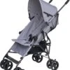 Cabino Buggy Plooibuggy Lichtgewicht Multi Standen Comfortabele Rugleuning & Tot 22 Kg Stone Grey