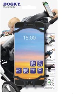 Dooky Telefoonhouder Smartphone Telefoon Houder 360* Rotatie Universeel Kinderwagen Fiets Zwart 31 Dooky Telefoonhouder Smartphone Telefoon Houder 360* Rotatie Universeel Kinderwagen Fiets Zwart -Lionelo Winkel 928x1200 3