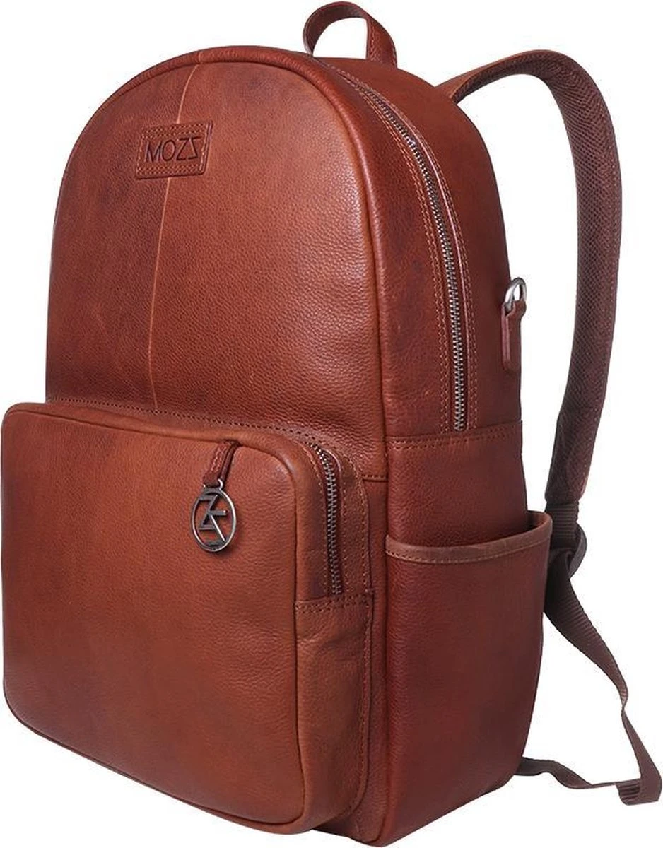 MOZZ Luiertas Rugzak Beautiful Backpack - Cognac 11 MOZZ Luiertas Rugzak Beautiful Backpack - Cognac - Afbeelding 11