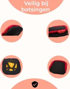 Deliqart - Zitverhoger - Autozitje - Opblaasbare Autozitje - Autostoeltje - Zwart -Lionelo Winkel 946x1200