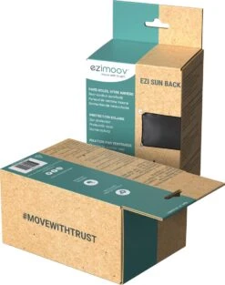 EZI SUN BACK - Zonnescherm Auto - Opvouwbaar - UV-beschermend - Achterruit - Autozonnescherm Achterruit -Lionelo Winkel 947x1200 3