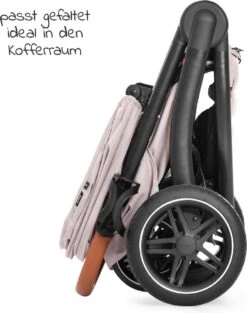 Hauck UpTown Buggy - Met één Hand Opvouwbaar - Beige -Lionelo Winkel 948x1200