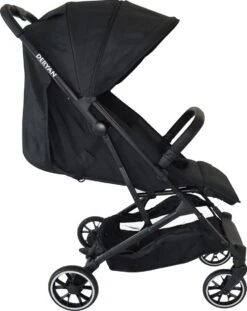 Deryan Rolo Luxe Lichtgewicht Buggy - Zwart