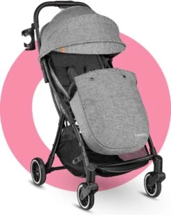 Lionelo Buggy Julie One - Kinderwagen Premium - Automatisch Opvouwen - Wandelwagen Tot 22 Kg - Comfortabele Zitje -Lionelo Winkel 957x1200 3