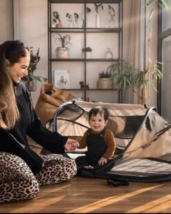 Deryan Baby Luxe Campingbedje – Inclusief Zelfopblaasbare Matras - Cream 30 Deryan Baby Luxe Campingbedje – Inclusief Zelfopblaasbare Matras - Cream -Lionelo Winkel 959x1200 7