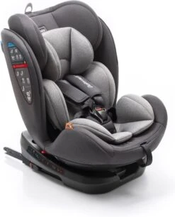 Babyauto Biro D FIX Black/grey Group 0+ 1 2 3 - 0-36 Kg - Isofix -Lionelo Winkel 970x1200 1