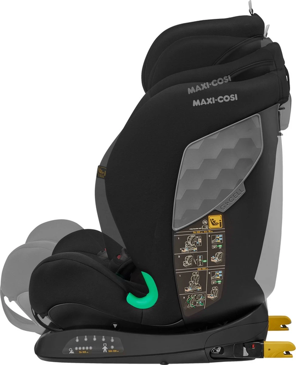 Maxi-Cosi Titan I-Size Autostoeltje - Basic Black 9 Maxi-Cosi Titan I-Size Autostoeltje - Basic Black - Afbeelding 9