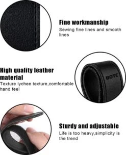 BOTC Kinderwagen Tassenhaakjes - Leer - Haakjes Voor Tassen - Set Van 2 - Leather - Extra Stevig - Buggy Haakjes - Zwart -Lionelo Winkel 975x1200 6