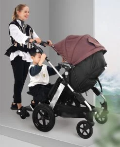 Merkloos Meerijdplankje Universeel Buggy/Kinderwagen - Kinderwagen Accessoire Met Afneembaar Zitje Van Hoogwaardige Kwaliteit - Verstelbaar Meerijdplankje -Lionelo Winkel 983x1200 6