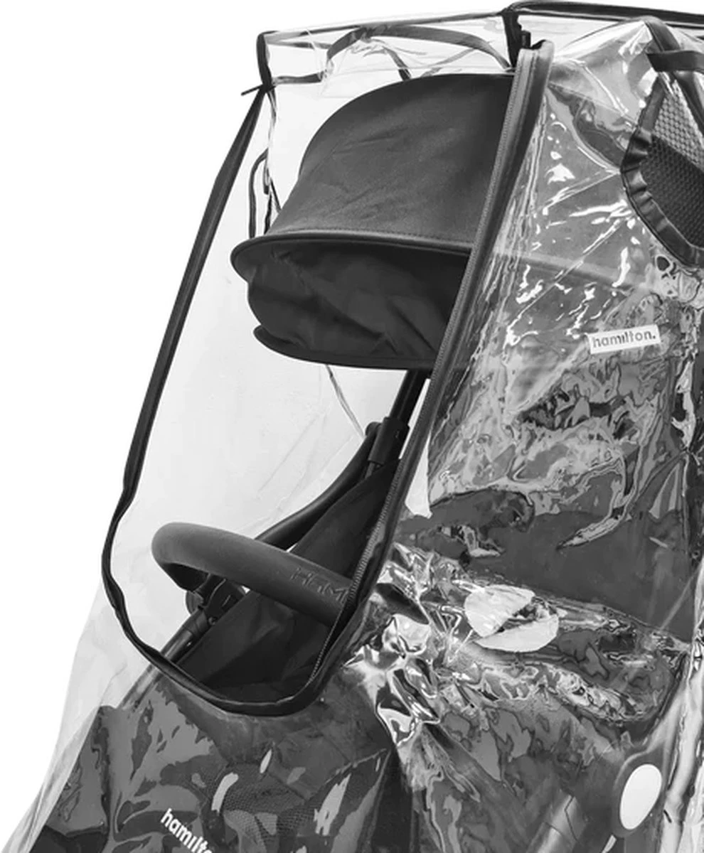 Hamilton By Yoop Buggy Premium Regenhoes Met Transparant Venster – Waterdicht, Winddicht En Stofdicht Regenscherm – Eenvoudig Te Monteren Transparant Weerschild Kinderwagen 5 Hamilton By Yoop Buggy Premium Regenhoes Met Transparant Venster – Waterdicht, Winddicht En Stofdicht Regenscherm – Eenvoudig Te Monteren Transparant Weerschild Kinderwagen - Afbeelding 5